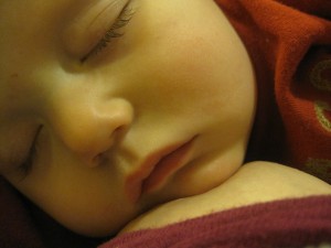 baby and the boob
