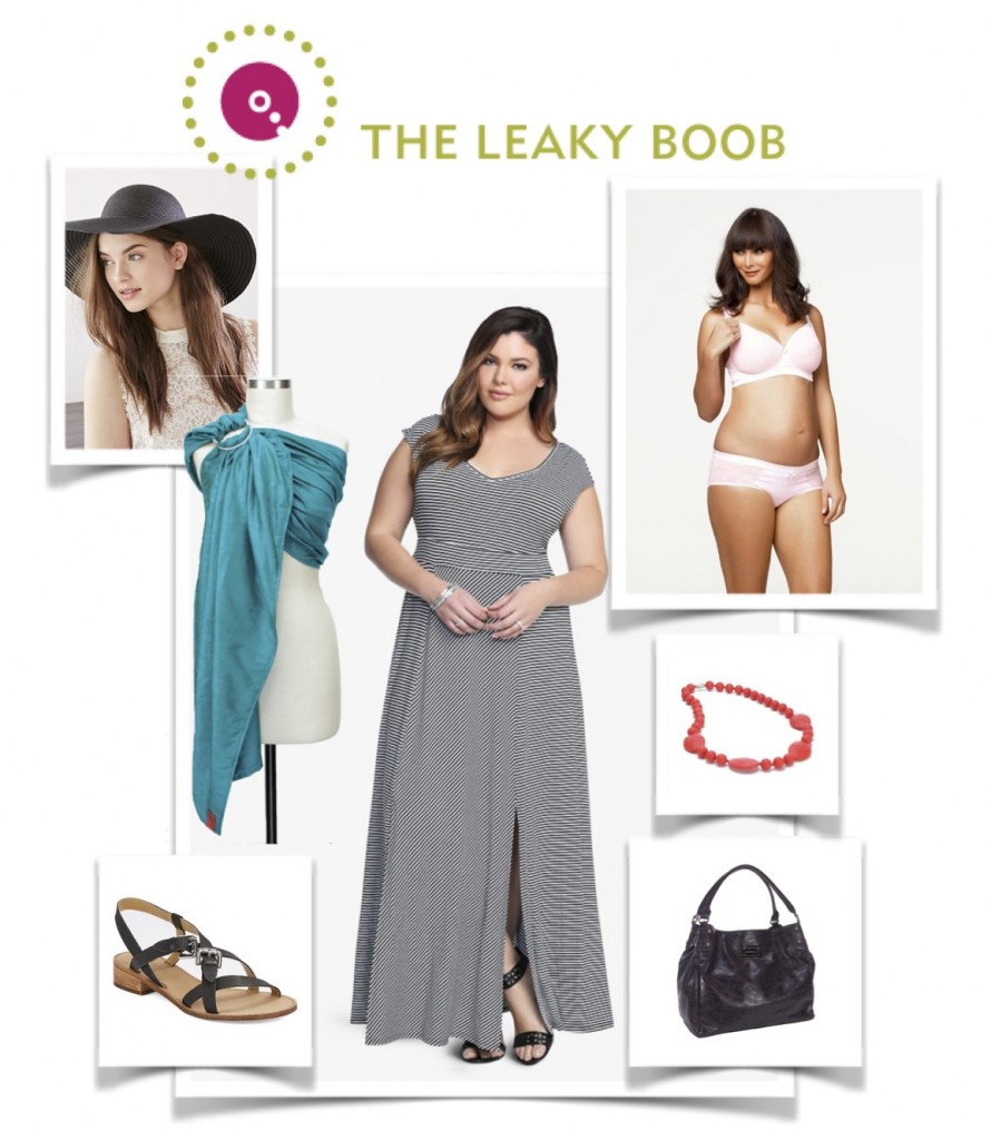 Leaky Boob Looks Boob Out Fashion 04.22.15 Nursing Chic