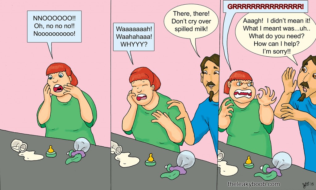 Jennie Bernstein comic, breastfeeding, breast pump humor