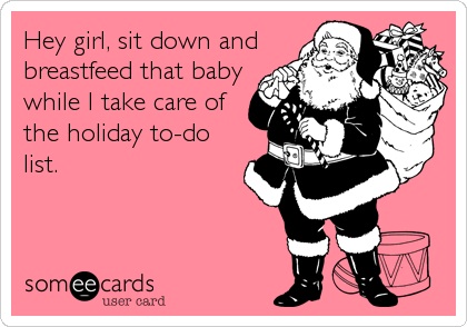 Surviving Holiday Breastfeeding