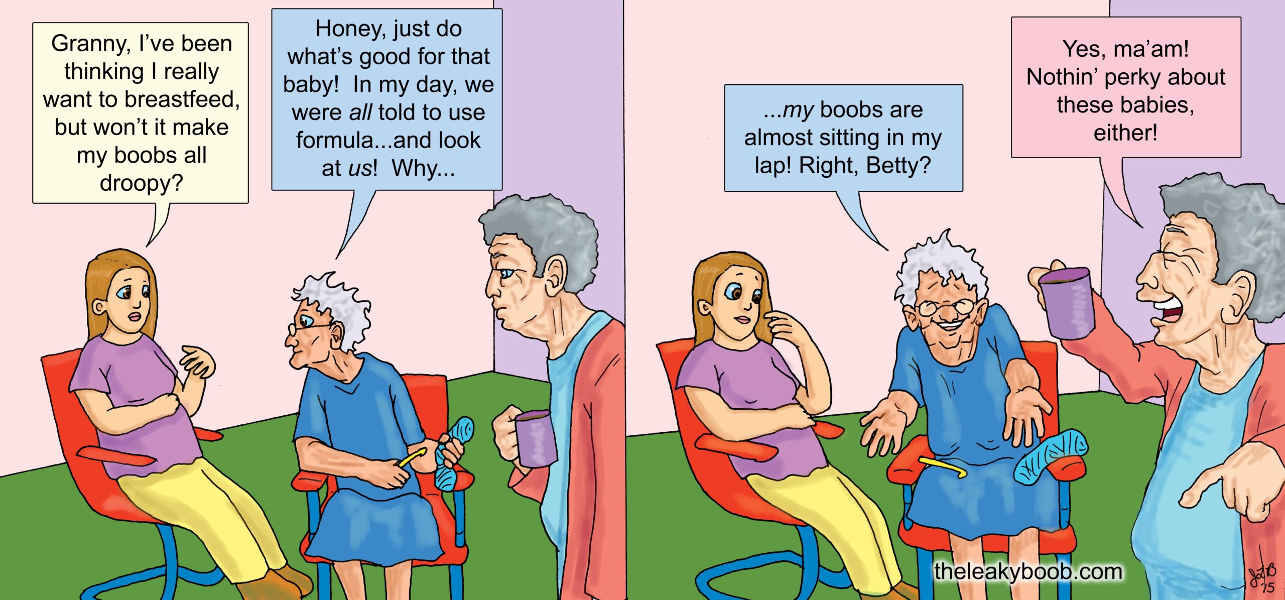 TLB Comic: Grandmas and Saggy Boobs