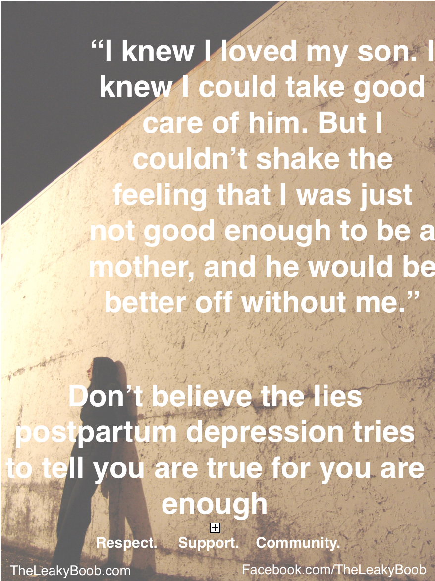 A Poem on Postpartum Depression;  A #MyStoryMatters