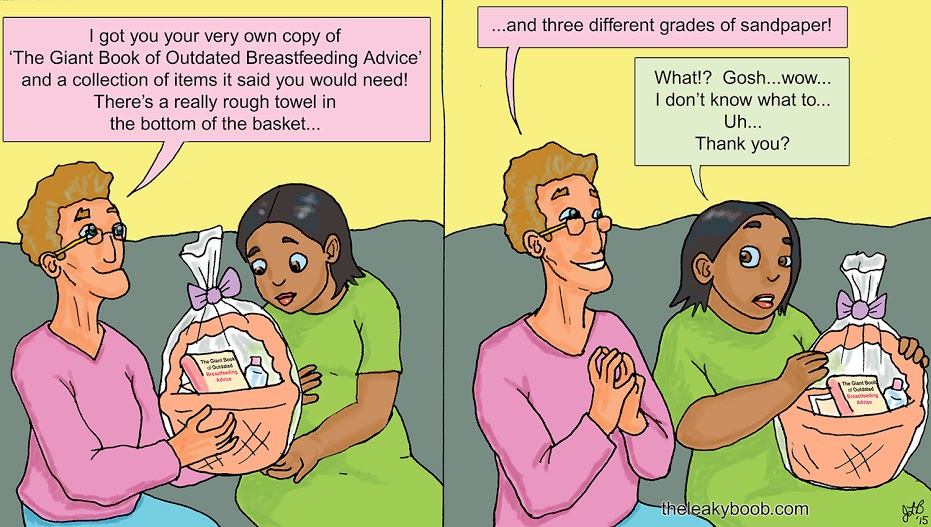 TLB Comic: “The Giant Book of Outdated Breastfeeding Advice” + Bonus Frame