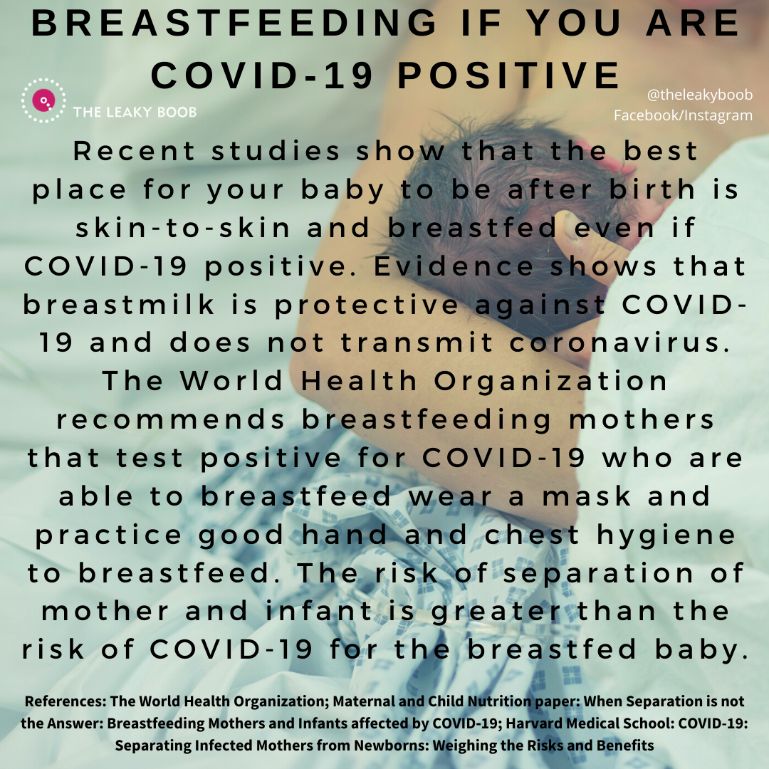 You, Your Baby, Breastfeeding, and COVID-19