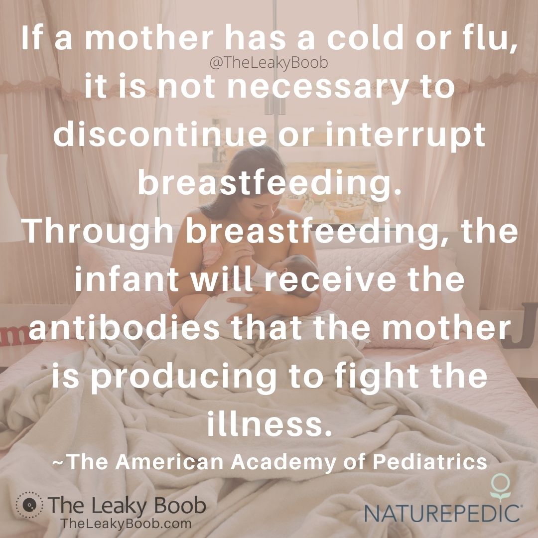 Should You Nurse Your Baby When You’re Sick?