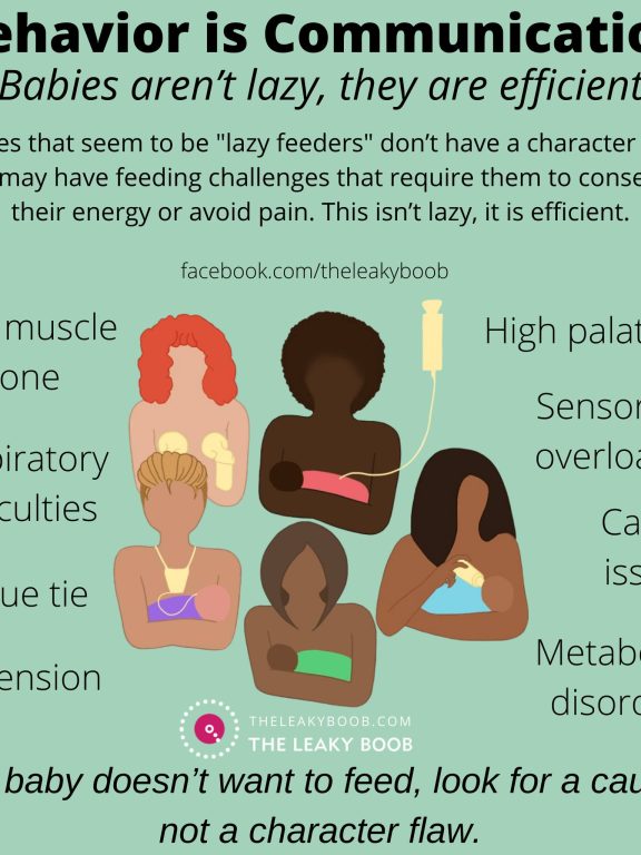 Is Your Baby Lazy? Lazy Nursers and How Behavior is Communication